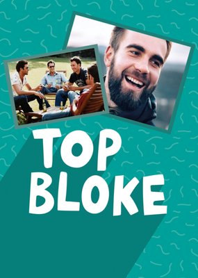 Top Bloke New Wave Photo Upload Postcard