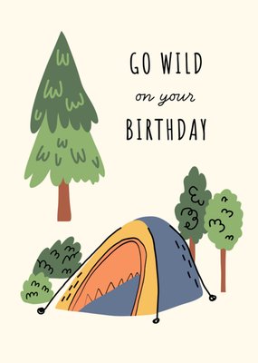 Go Wild On Your Birthday Card